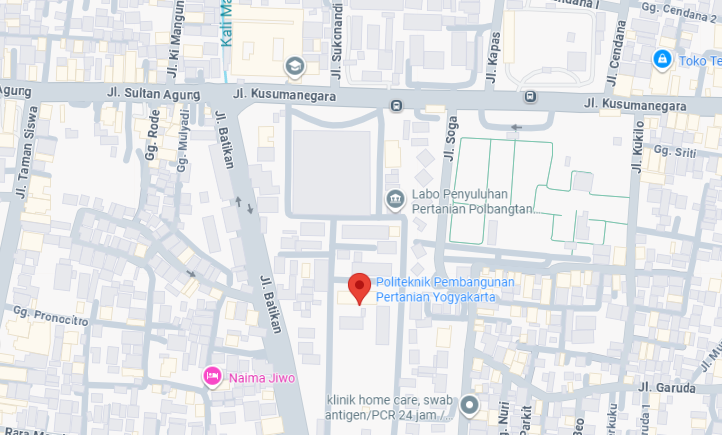 Map of Juru Tani Office Location